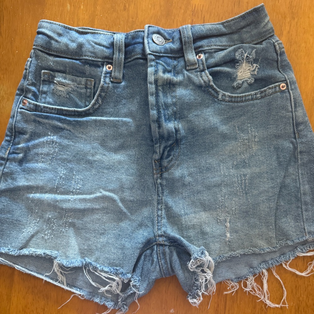Wild Fable Blue Denim Shorts